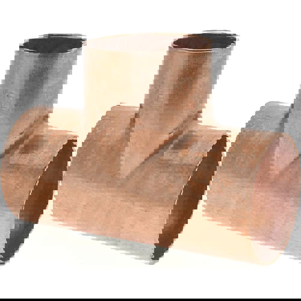 Wrot Copper Pipe Tee: 2